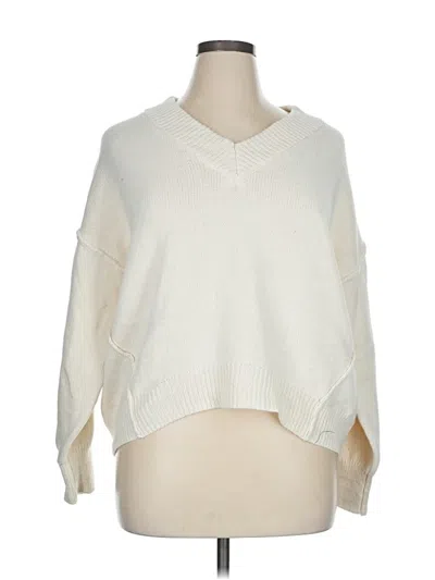 Pre-owned Freshman 1996 Pullover Sweater In White