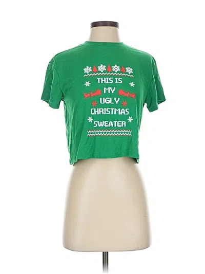 Pre-owned Freshman 1996 Short Sleeve T-shirt In Green