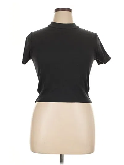 Pre-owned Freshman 1996 Short Sleeve Turtleneck In Black