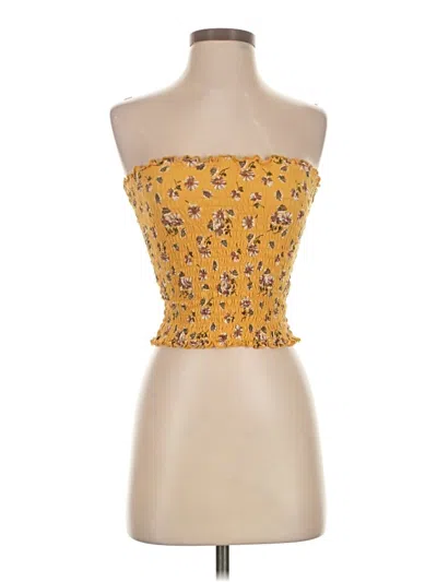Pre-owned Freshman 1996 Sleeveless Blouse In Yellow