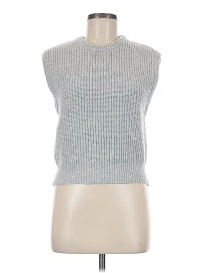 Pre-owned Freshman 1996 Sleeveless Top Gray High Neck Tops