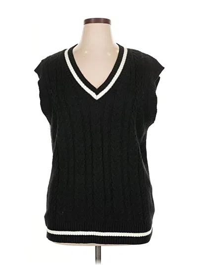 Pre-owned Freshman 1996 Sweater Vest In Black