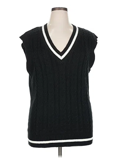 Pre-owned Freshman 1996 Sweater Vest In Black