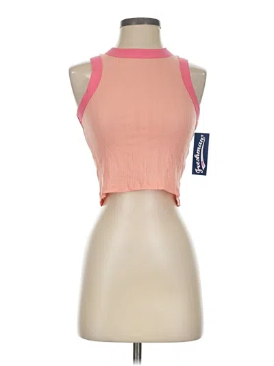 Freshman 1996 Tank Top Pink Halter Neckline Tops