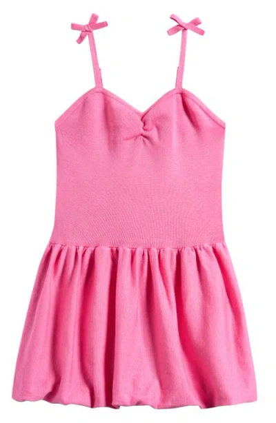 Freshman Kids' Ballet Bubble Hem Dress In Pink