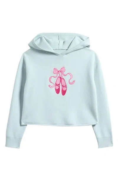 Freshman Kids' Ballet Shoe Hoodie In Blue