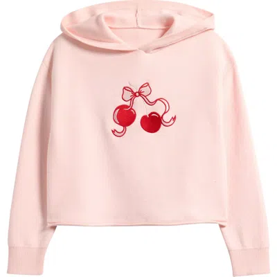 Freshman Kids' Cherry Hoodie In Pink