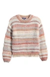 Freshman Kids' Stripe Crop Sweater