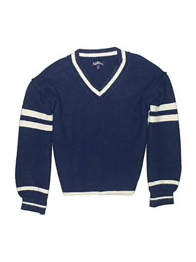 Pre-owned Freshman Kids'  Pullover Sweater In Blue