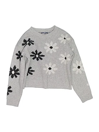 Pre-owned Freshman Kids'  Pullover Sweater In Silver