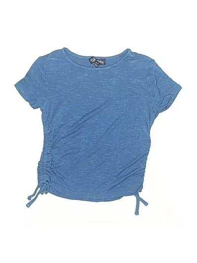 Pre-owned Freshman Kids'  Short Sleeve T-shirt In Blue