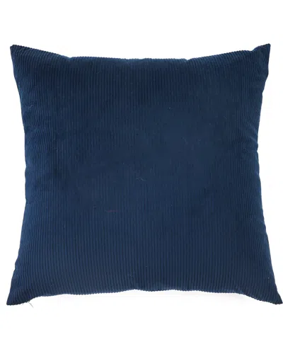 Freshmint Erephein Ribbed Pillow In Navy