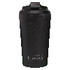 Fressko Black , Grande Reusable Coffee Cup, Stainless Steel, Coal