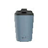 Fressko Blue , Bino Reusable Coffee Cup, Ceramic, River