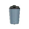 Fressko Blue , Bino Reusable Coffee Cup, Stainless Steel, River