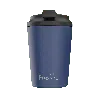 Fressko Blue , Camino Reusable Coffee Cup, Stainless Steel, Denim