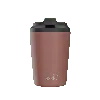 Fressko Brown , Bino Reusable Coffee Cup, Stainless Steel, Tuscan