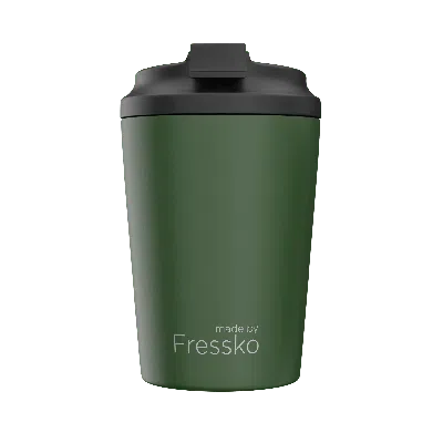 Fressko Brown , Camino Reusable Coffee Cup, Stainless Steel, Khaki