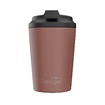 Fressko Brown , Camino Reusable Coffee Cup, Stainless Steel, Tuscan