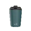 Fressko Green , Bino Reusable Coffee Cup, Stainless Steel, Emerald