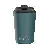 Fressko Green , Camino Reusable Coffee Cup, Ceramic, Emerald