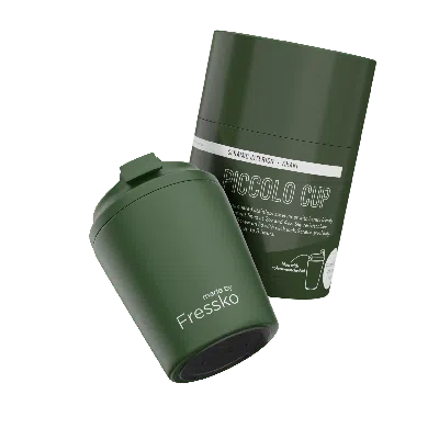 Fressko Green  Piccolo 4oz / 118ml Reusable Coffee Cup, Ceramic - Khaki