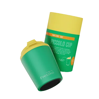 Fressko Piccolo 118ml/4oz Reusable Coffee Cup, Ceramic - Snap In Brown