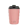 Fressko Silver , Camino Reusable Coffee Cup, Stainless Steel, Peachy In Pink