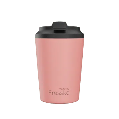 FRESSKO YELLOW FRESSKO, BINO REUSABLE COFFEE CUP, CERAMIC, PEACHY