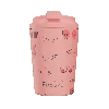 Fressko Pink / Purple , Camino Reusable Coffee Cup, Ceramic, Boobie Peachy In Multi