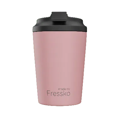 Fressko Pink / Purple , Camino Reusable Coffee Cup, Ceramic, Floss