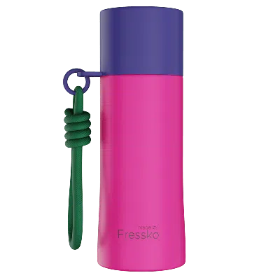 Fressko Purple  Play Water Bottle, Ceramic - Lush