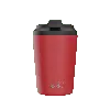 Fressko Red , Bino Reusable Coffee Cup, Stainless Steel, Chilli