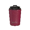 Fressko Red , Bino Reusable Coffee Cup, Stainless Steel, Rouge