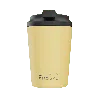 Fressko Yellow / Orange , Camino Reusable Coffee Cup, Ceramic, Limoncello