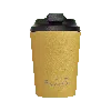 Fressko Yellow / Orange , Camino Reusable Coffee Cup, Stainless Steel, Canary