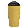 Fressko Yellow / Orange , Grande Reusable Coffee Cup, Stainless Steel, Canary