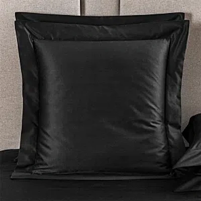 Frette Across Cotton Euro Sham In Storm Grey