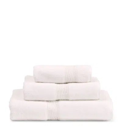 Frette Balance Lace Bath Sheet In White