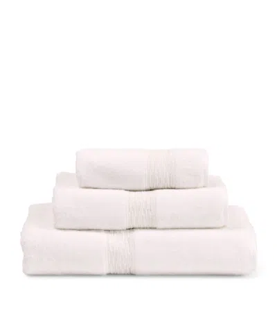 Frette Balance Lace Hand Towel In White