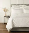Frette Basketweave Oxford Pillowcase In Grey