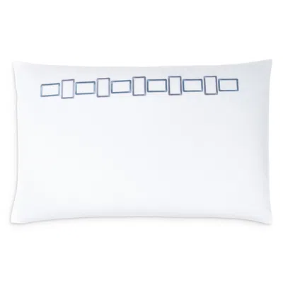 Frette Bold Bicolor Embroidery Standard Sham In Multi