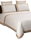 Frette Bold Border Bedset In Neutral