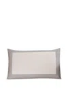 Frette Bold Border Duvet Set In Neutral
