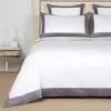Frette Bold Duvet Cover, King In White