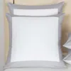Frette Bold Euro Sham In Milk/scoglio