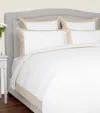 Frette Bold Square Pillowcase In Beige