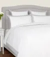 Frette Bold Super King Flat Sheet Set In Grey