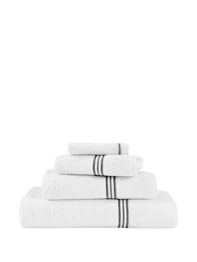 Frette Bourdon Terry Towels Set In White