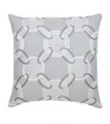 Frette Chains Cushion Cover In Grey